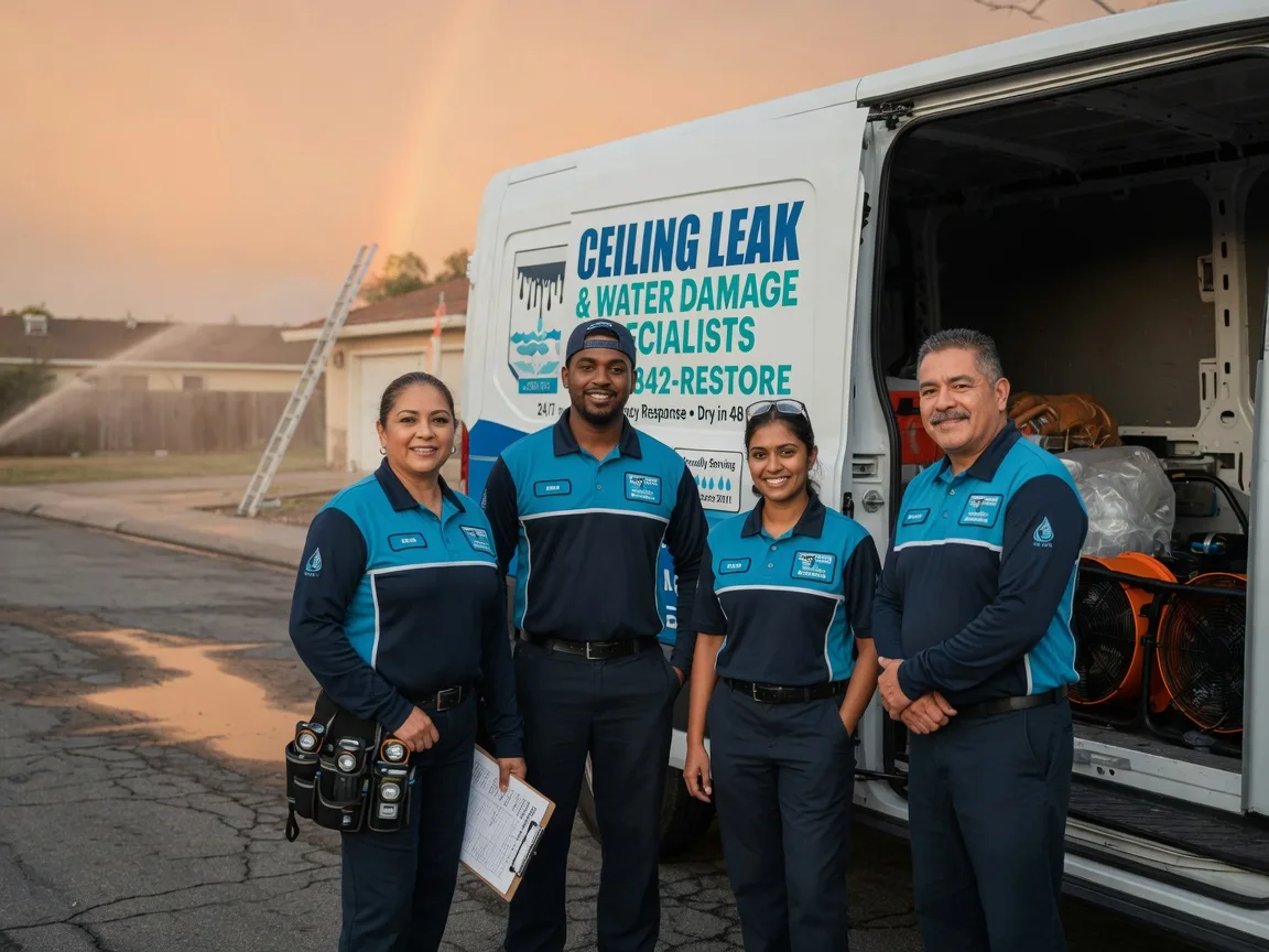 Ceiling Leak Cleanup company in Genesee, MI